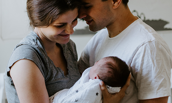 Breastfeeding advice for a new family